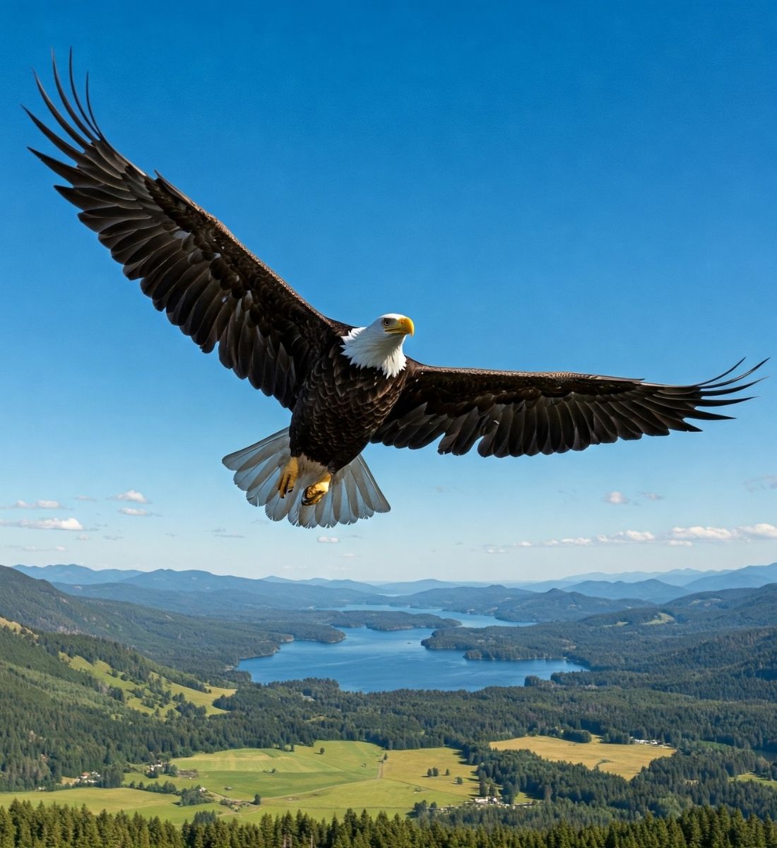 eagle soar