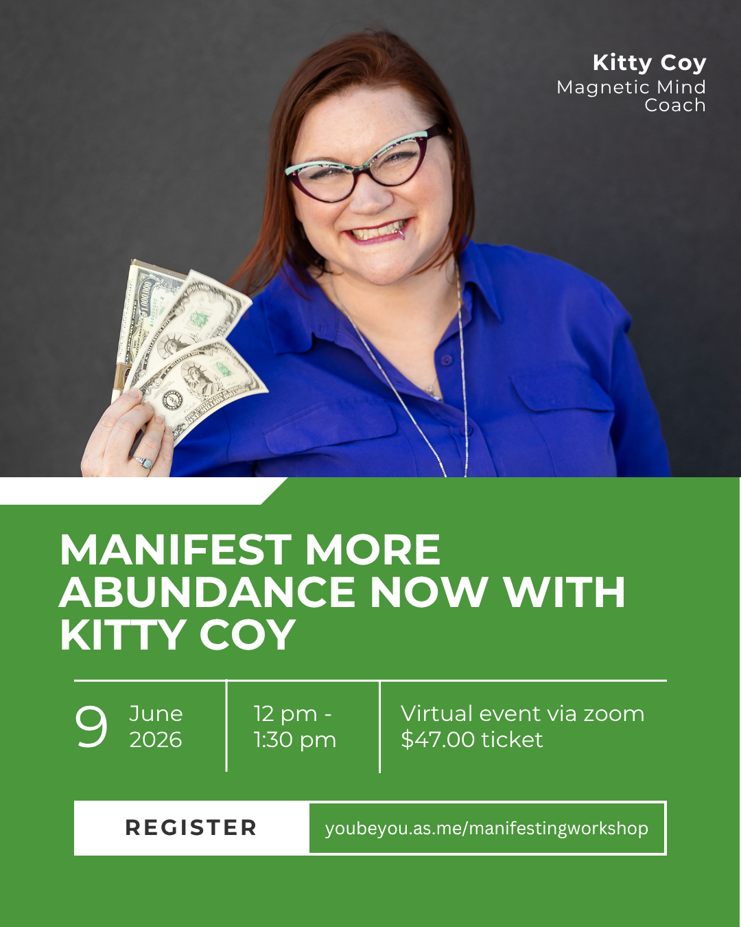 Paid Workshop: Attracting More Abundance Workshop