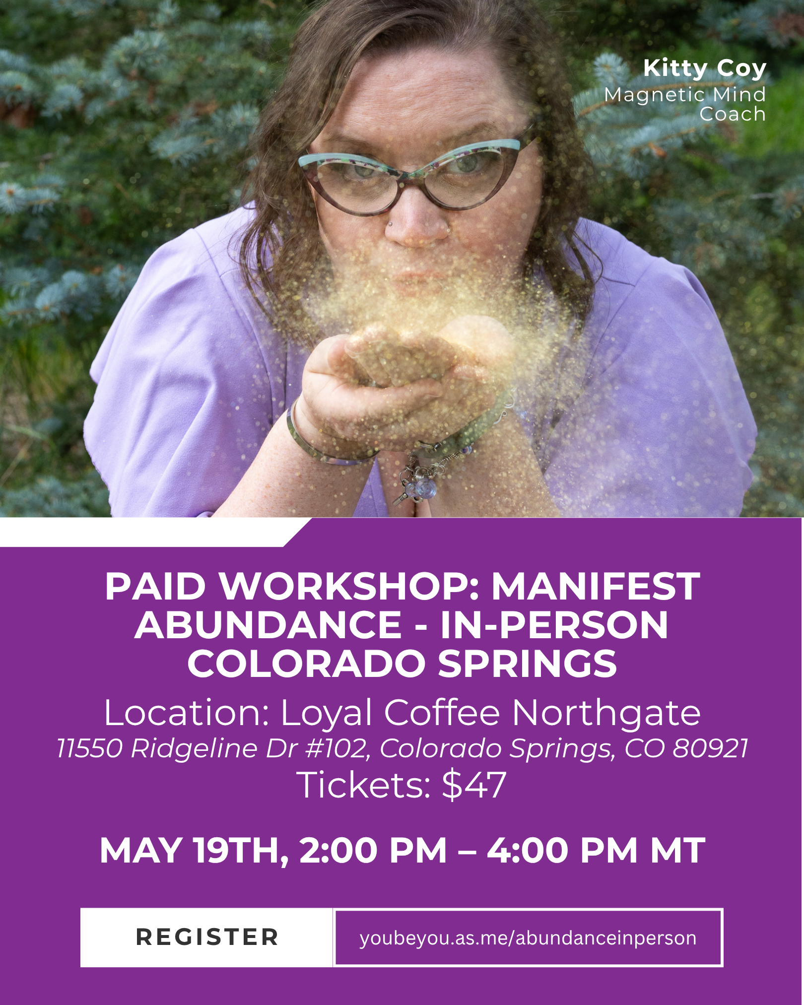 Paid Workshop: Manifest Abundance - In-Person Colorado Springs